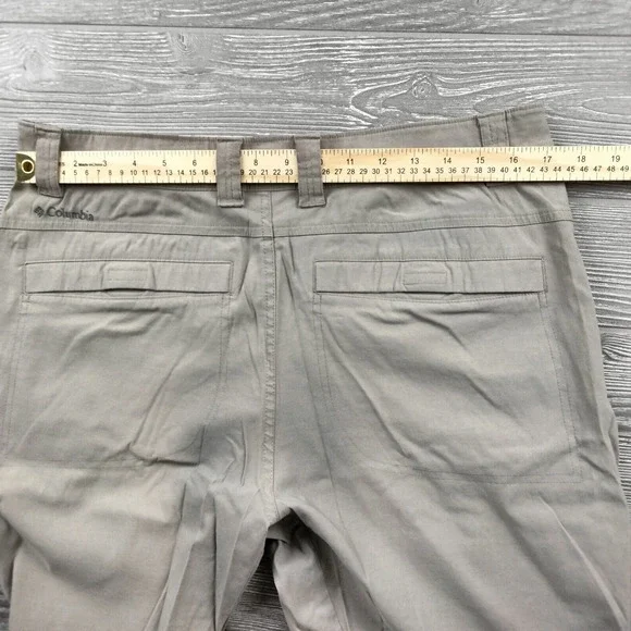 Columbia Omni Shade Hiking Shorts Size mens 36x12 Beige Khaki Lightweight - Picture 4 of 7